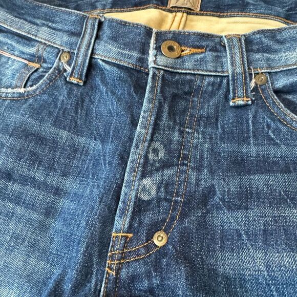 PRPS Mens Rambler Selvedge Slim Denim Jeans SIZE 30 #E63P133V Redline - Picture 3 of 14